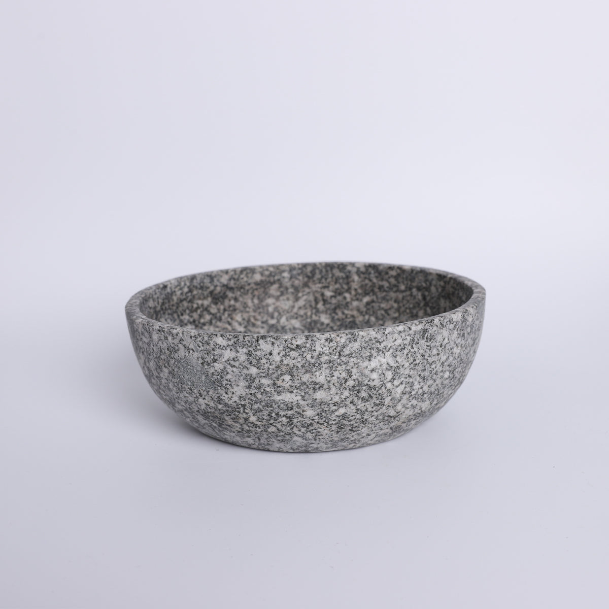 River Stone Bowl - Speckled Grey