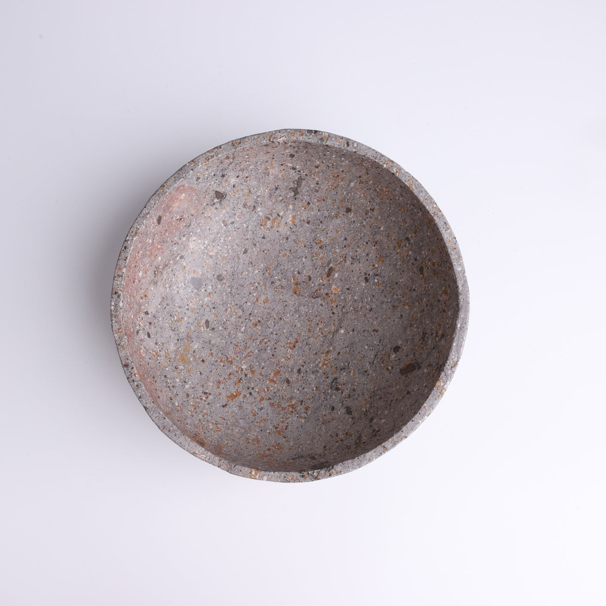 River Stone Bowl - Terracotta