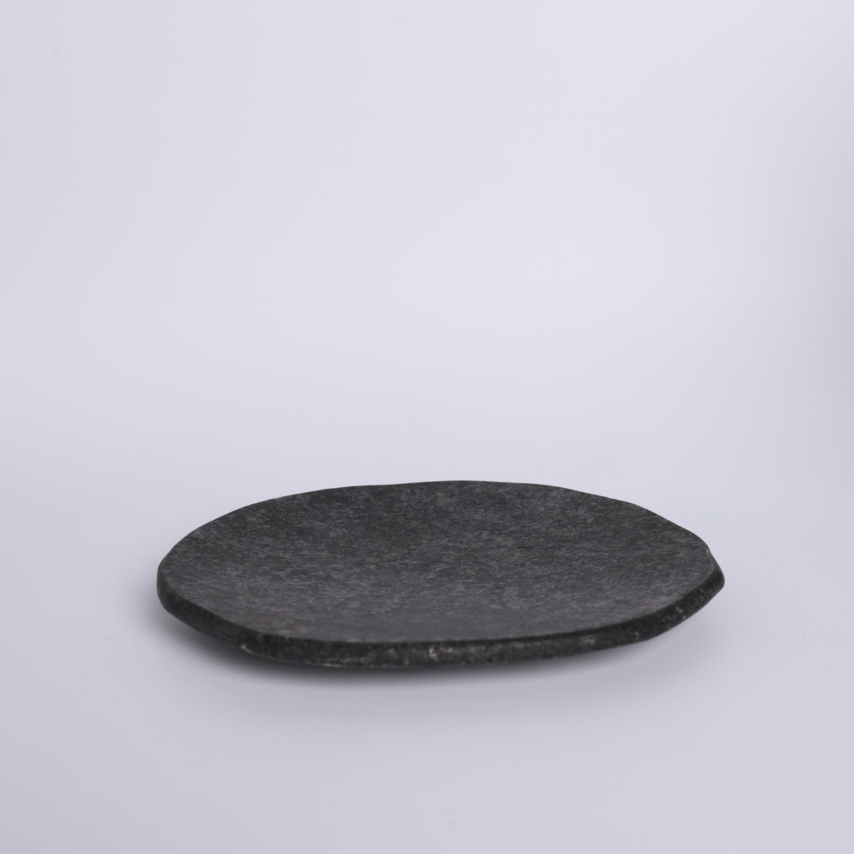 Organic Stone Plate - Black Slate
