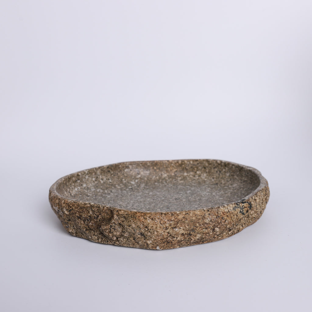 Organic Stone Plate - Sand