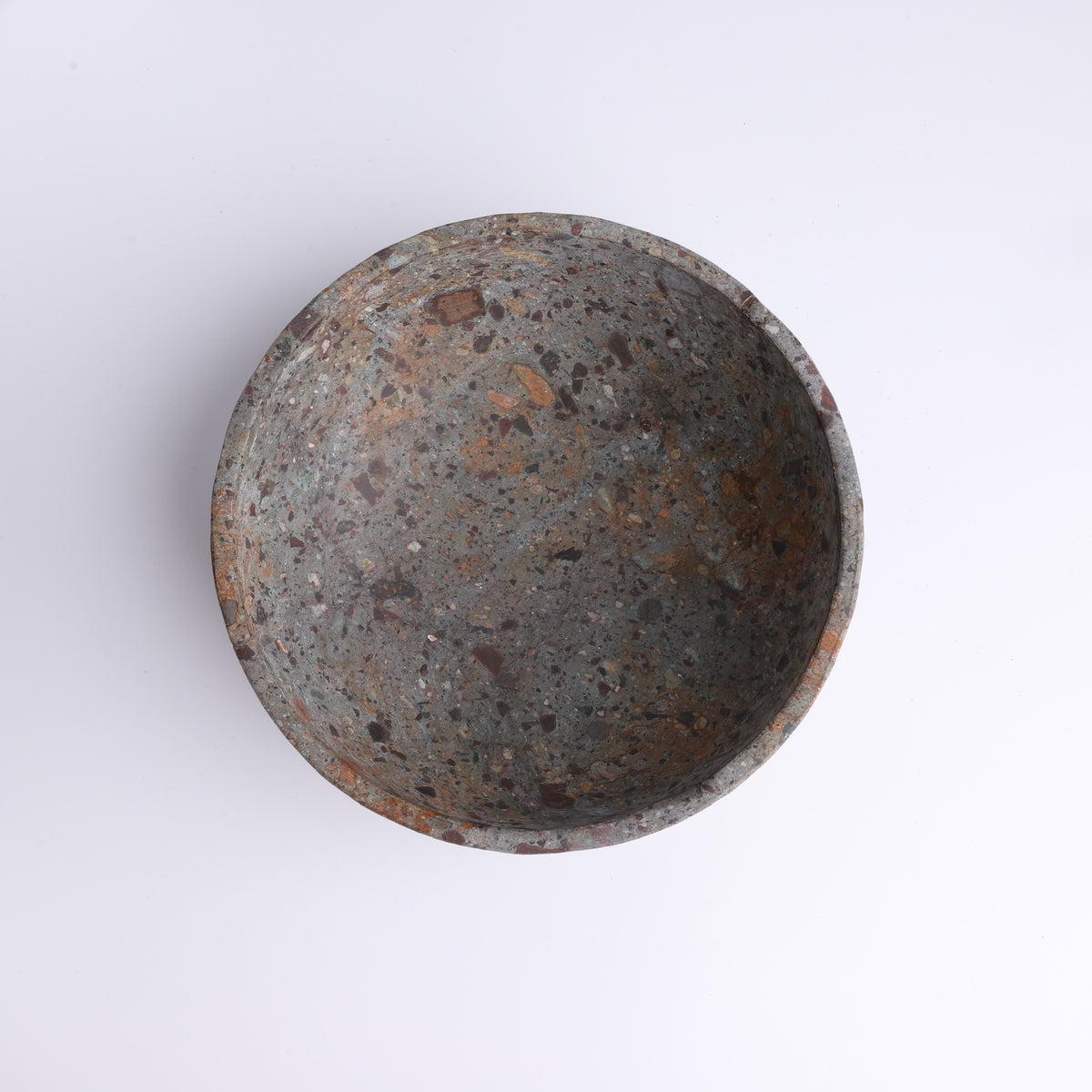 River Stone Bowl - Rustic Jasper