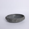 Rustic Stone Bowl - Natural Grey