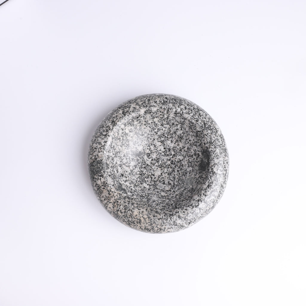 Small Stone Bowl - Speckled Grey